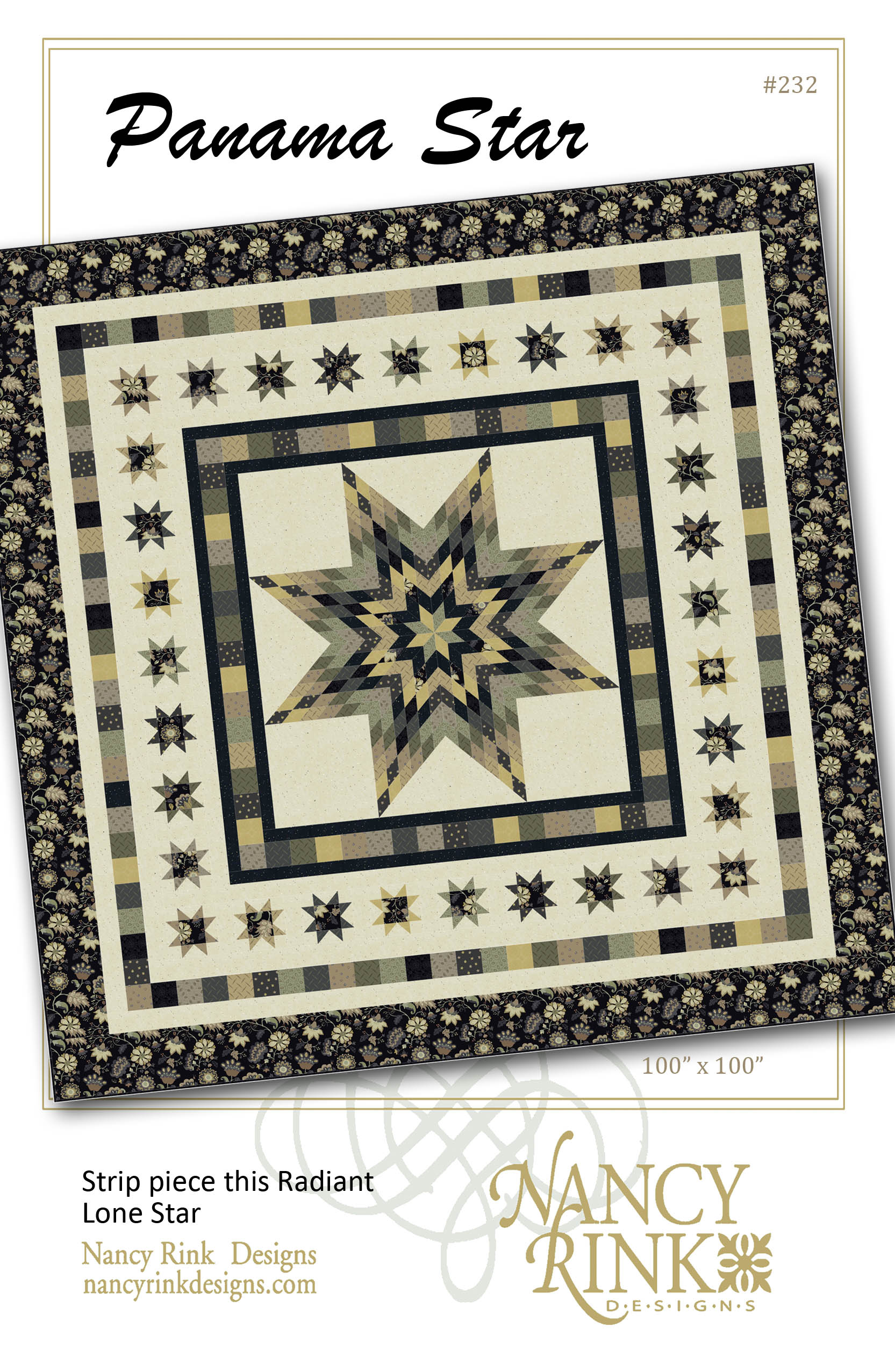 Quilt Patterns 232 Panama Star